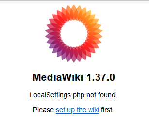 MediaWiki Landing Page